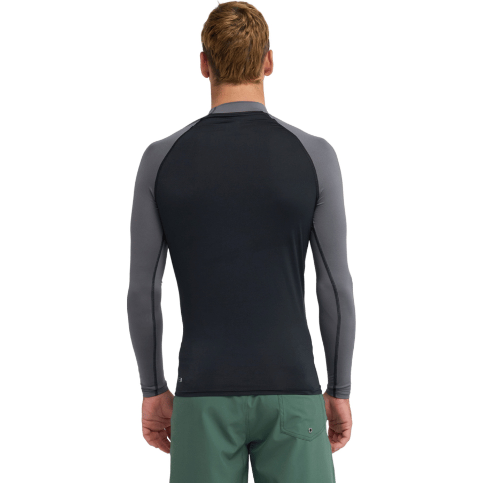 2026 Quiksilver Herre Everyday UPF50 Langærmet Lycra-vest AQYWR03131 - Black / Iron Gate
